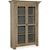 Hooker Furniture Ciao Bella Rustic Display Cabinet with Lighting